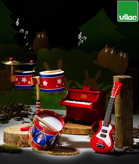 et udvalg af klassisk trælegetøj