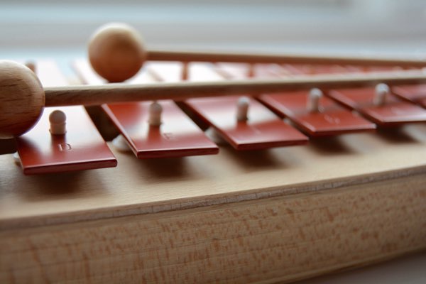 NG 10 klokkespil fra SONOR close up